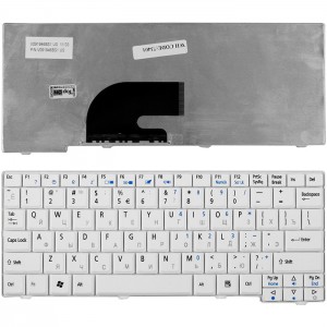 Клавиатура Acer Aspire 110L белая