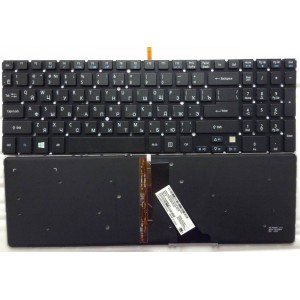 Клавиатура  Acer Aspire V5-552 черная с подсветкой