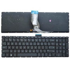 Клавиатура  HP Pavilion 15-ak000 серии черная с подсветкой