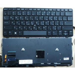 Клавиатура HP Elitebook 720 G1 черная с подсветкой