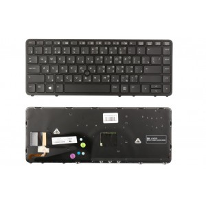 Клавиатура  HP Elitebook 850 G2 черная с подсветкой