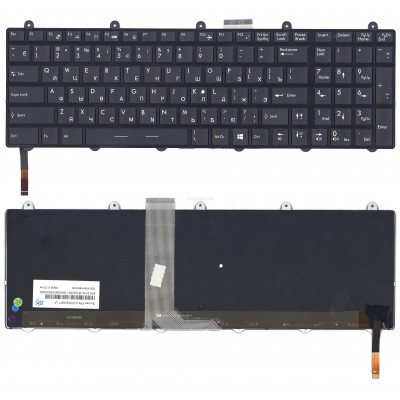 Клавиатура MSI MS-1761 черная с подсветкой
