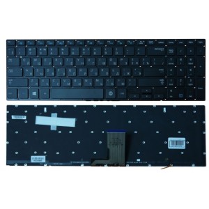 Клавиатура Samsung NP770Z5E  черная с подсветкой