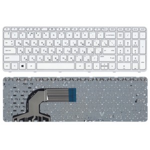 Клавиатура для ноутбука HP 720597-001 белая