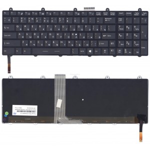 Клавиатура MSI MS-16F1 черная с подсветкой