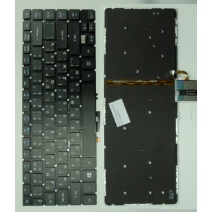 Клавиатура для ноутбука Acer Aspire V5-473G черная, с подсветкой