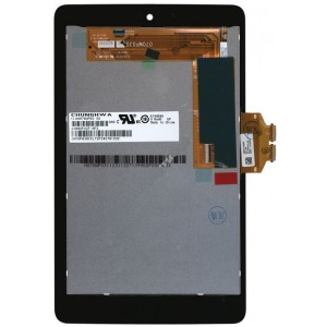Asus ME370, Nexus 7 - дисплей в сборе с тачскрином и передней панелью