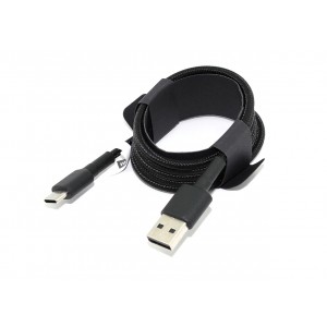 Кабель Xiaomi USB-C Data Cable Braided Version 1m, black
