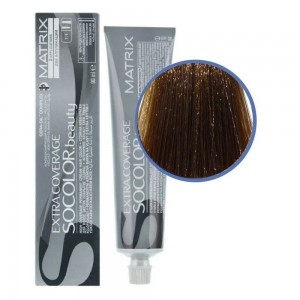 Matrix Крем-краска для седых волос / Socolor beauty 507G, блондин золотистый, 90 мл