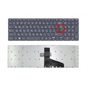 Клавиатура для ноутбука Toshiba Satellite P50-B, P50T-B, P55-B, P55T-B черная, без рамки