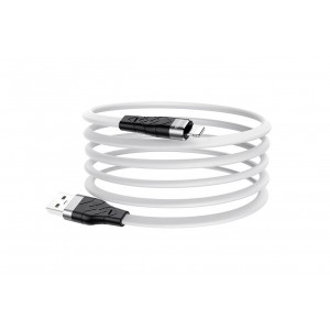 Кабель USB HOCO X53 Angel для Lightning, 2.4А, 1м, белый