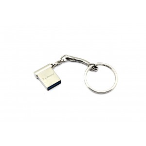 Флешка USB Dr. Memory mini 32Гб, USB 3.0, серебристый
