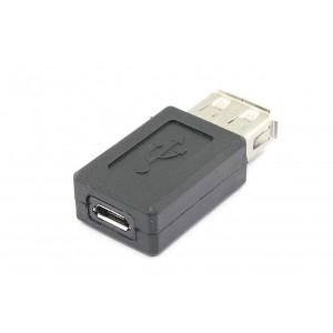 Цена Переходник USB 2,0 тип A мама на Micro USB тип B мама ток