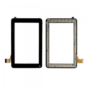 Сенсорное стекло, тачскрин для планшета Digma iDj7n, Optima 7.1, Mystery MID-721, SUPRA M713G, Explay N1, 7" 840x480. PN: HH-PG070-002A. Черный.