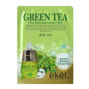 Ekel Маска тканевая с экстрактом зеленого чая, 25 мл