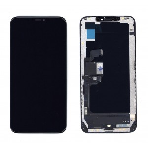 Дисплей для Apple iPhone XS MAX в сборе с тачскрином (OLED HE) черный