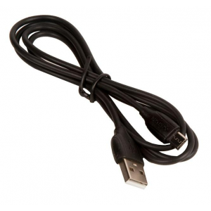 Кабель USB BOROFONE BX19 для Micro-USB, 2.4A, длина 1м, черный