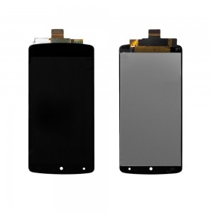 Дисплей, матрица и тачскрин для смартфона Nexus 5, 4.95" 1080x1920, A+. Черный.