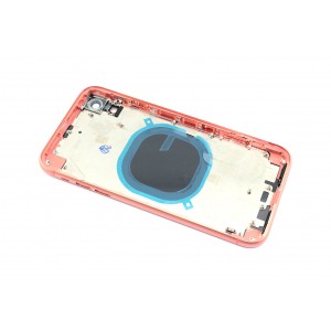 Задняя крышка (корпус) в сборе с рамкой для Apple iPhone XR coral