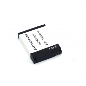 Аккумуляторная батарея для видеокамеры GoPro HD HERO, HERO2  (AHDBT-001) 3.7V 1000mAh Li-ion