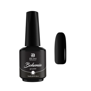 BHM Professional Гель-лак для ногтей / Extra black 001, 7 мл