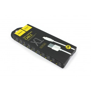 Кабель USB HOCO X1 Rapid, USB - Lightning, 2.1А, 1м, белый
