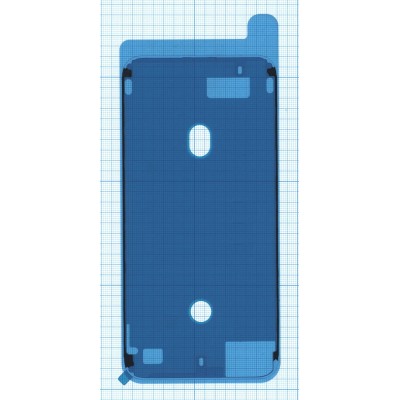 Водозащитная прокладка (проклейка) для iPhone 8 Plus белая