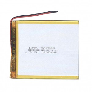 Аккумулятор Li-Pol (батарея) 3*75*85мм 2pin 3.7V/1800mAh