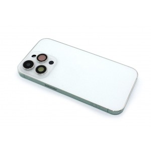 Задняя крышка (корпус) в сборе с рамкой для Apple iPhone 14 Pro белая