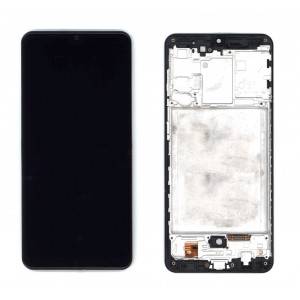Дисплей для Samsung Galaxy A31 SM-A315F (TFT) черный с рамкой