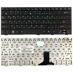 Клавиатура для ноутбука Asus Eee PC 1005HA, 1008HA, 1001HA черная