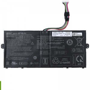 Аккумулятор для Acer (AP16L5J) Spin 1 SP111-32N, SP111-34N, 36.5Wh, 4865mAh, 7.5V