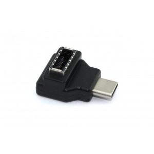 Переходник USB Type E мама на USB Type C папа