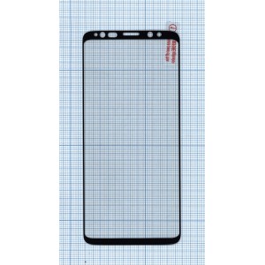 Защитное стекло &quot;Полное покрытие Full Glue&quot; для Samsung Galaxy S9 черное