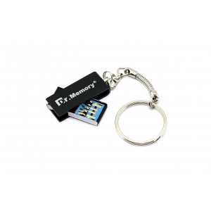 Флешка USB Dr. Memory 005 16Гб, USB 3.0, серебристый