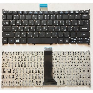 Клавиатура для ноутбука Acer Aspire E11 ,E3-111, ES1-111, ES1-111M, V5-122, V5-122P, V5-171, V5-132P, V3-331, V3-371, V3-372 черная