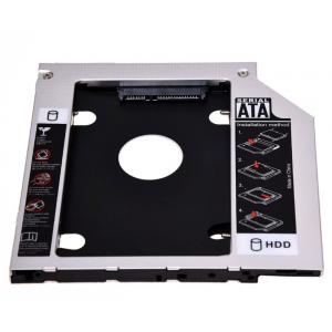 Optibay 9.5 мм, переходник SATA для Lenovo T400, T400S, T410, T500, W500