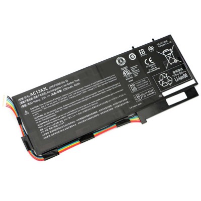 Аккумулятор для Acer Aspire P3-131, P3-171, Travelmate X313, ac13a3l, 40Wh, 5280mAh, 7.6V