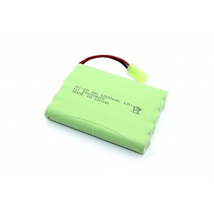 Аккумулятор Ni-cd 12V 1800mAh AA Flatpack разъем Tamiya