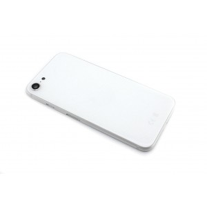 Задняя крышка (корпус) в сборе с рамкой для Apple iPhone SE2, iPhone SE3 белая