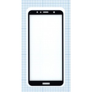 Защитное стекло &quot;Полное покрытие&quot; Huawei Honor 7A Prime черное