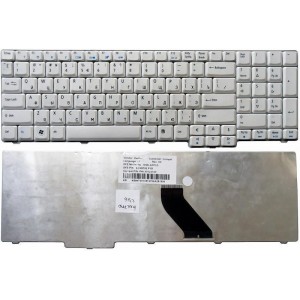 Клавиатура для ноутбука Acer Aspire 7220, 7520, 7520G, 7720; Extensa 7220; TravelMate 7520, 7520G серая