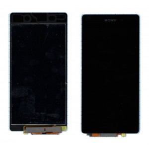 Sony Xperia Z2 (D6503) - дисплей в сборе с тачскрином, черный