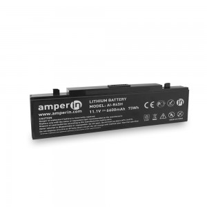 Аккумуляторная батарея Amperin для ноутбука Samsung NP, X, R, P, M 11.1V 6600mAh (73Wh) AI-R45H