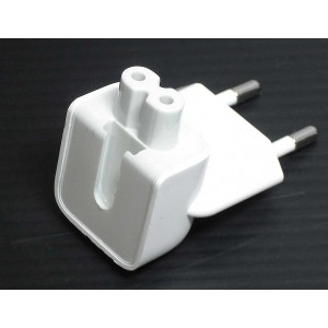 Адаптер-переходник Europlug (Евровилка) для блоков питания Apple