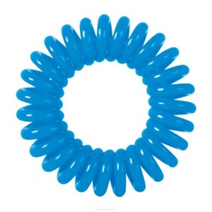 Dewal Beauty Резинки-пружинка для волос, синий, 3 шт