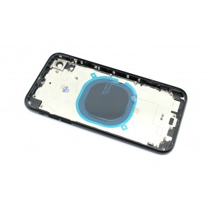 Задняя крышка (корпус) в сборе с рамкой для Apple iPhone XR black