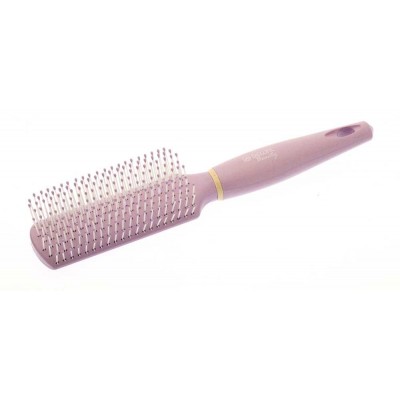 Dewal Beauty Щетка для волос массажная прямоугольная / Черничное мороженое DBHM3, фиолетовый, 23,5 см