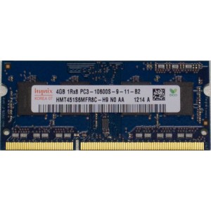 Модуль памяти HYNIX DDR3- 4Гб, 1333, SO-DIMM, OEM