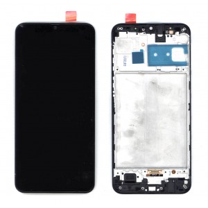 Дисплей (модуль) для Samsung Galaxy M31 SM-M315F в сборе с тачскрином и рамкой (TFT) черный